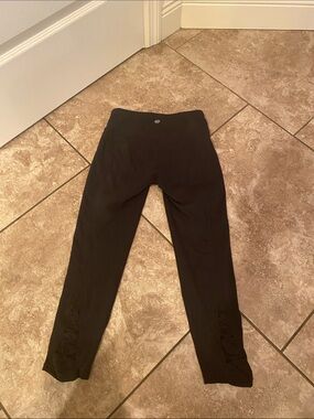 Athleta Black crop leggings size xs
